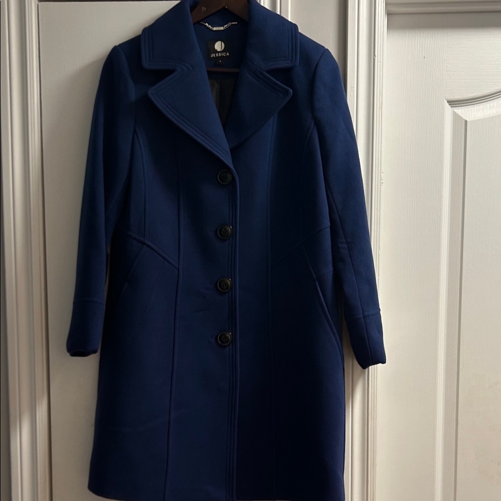 Jessica Deep Blue Women's Pea Coat